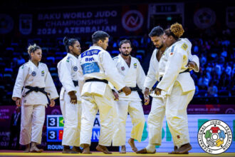 China elimina Brasil por 4 a 3 e encerra chances do judô brasileiro