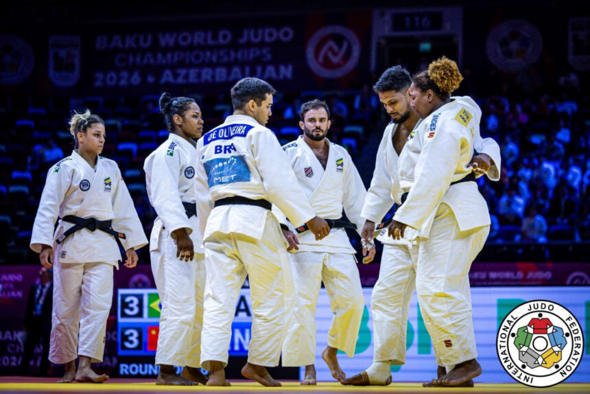 China elimina Brasil por 4 a 3 e encerra chances do judô brasileiro