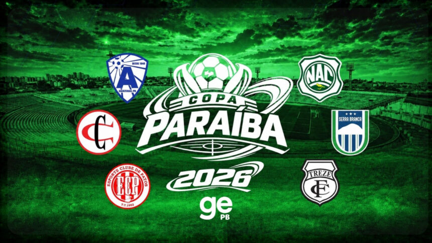 Copa Paraíba 2026: seis clubes disputam vaga na Copa do Brasil