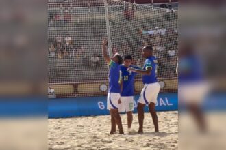 Gols de maranhenses garantem vitória do Brasil sobre Paraguai no Mundialito