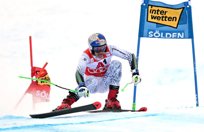 Lucas Pinheiro vence slalom gigante em Sölden e mira título geral