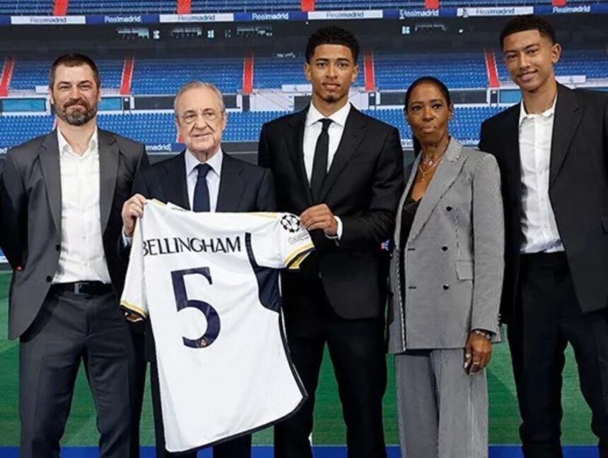Mark Bellingham, pai de Jude, integra seleção inglesa de veteranos aos 50