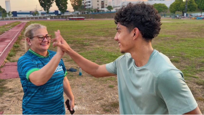 Matheus Borges salta 7,97m, quebra recorde amazonense e é convocado para o Sul‑Americano Sub‑23