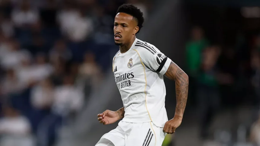 Militão participa de treino do Real, mas deve ser preservado contra a Roma