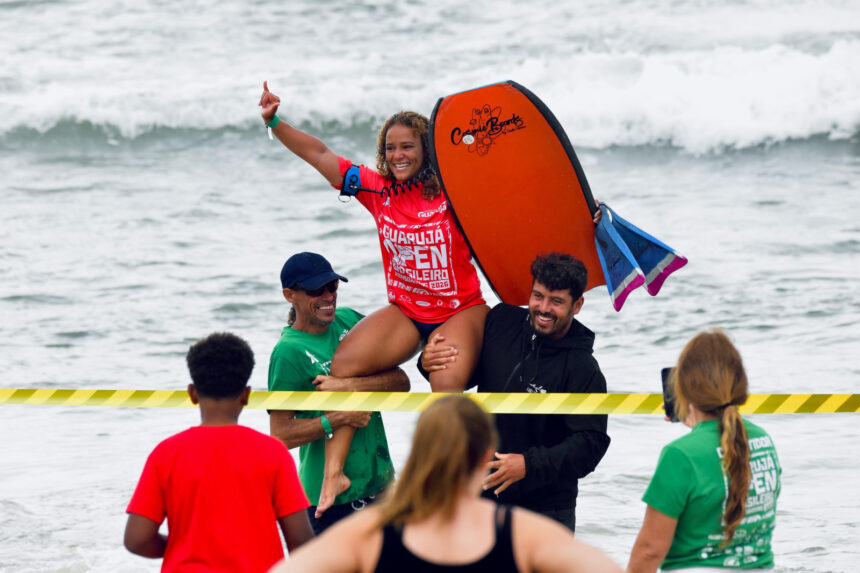 Paolla Oliveira vence Open Feminino do Brasileiro de Bodyboard