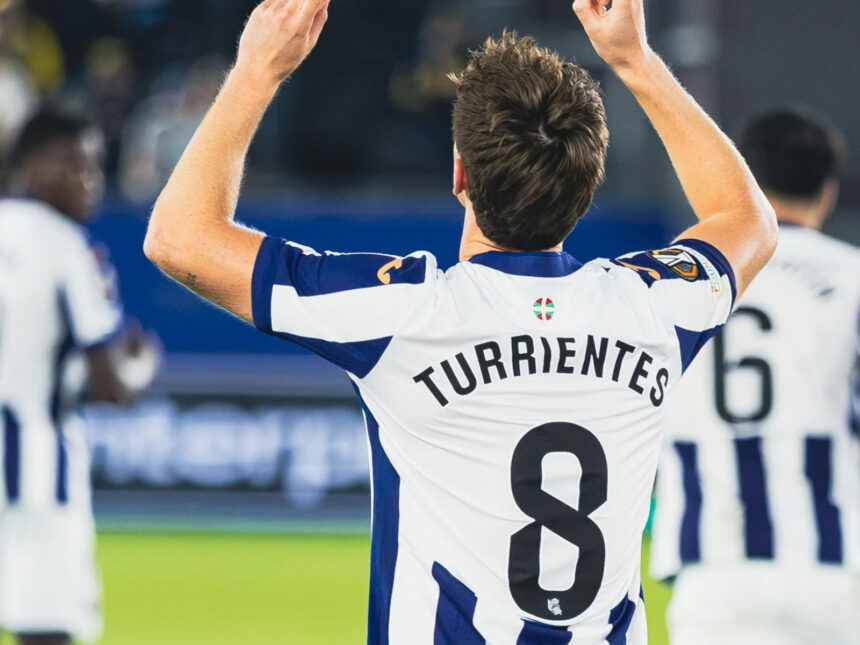 Real Sociedad vence Levante por 2 a 1 e amplia sequência para quatro