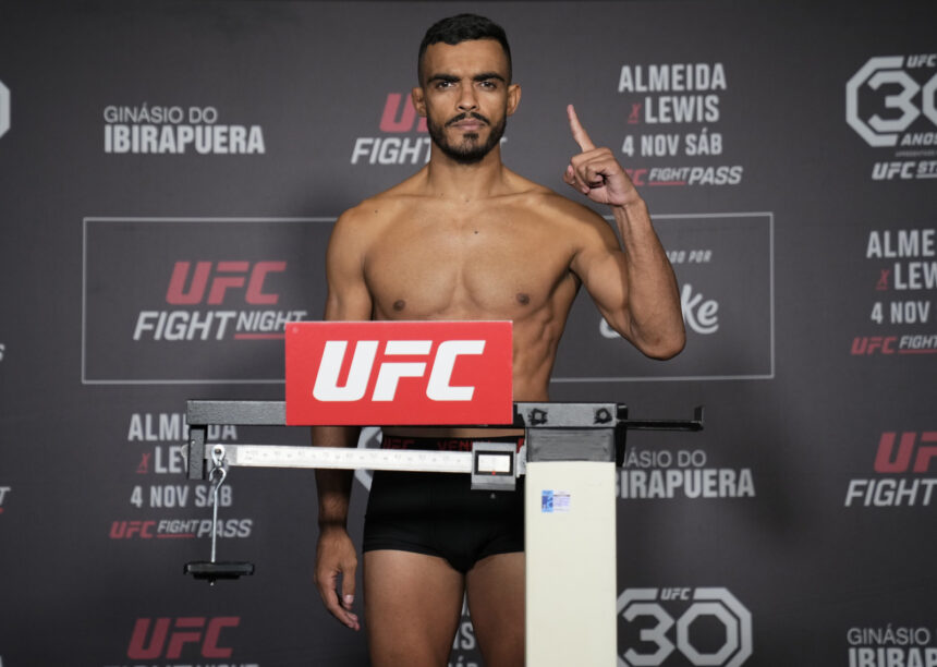 UFC demite Ismael 'Marreta' Bomfim após quarta derrota seguida