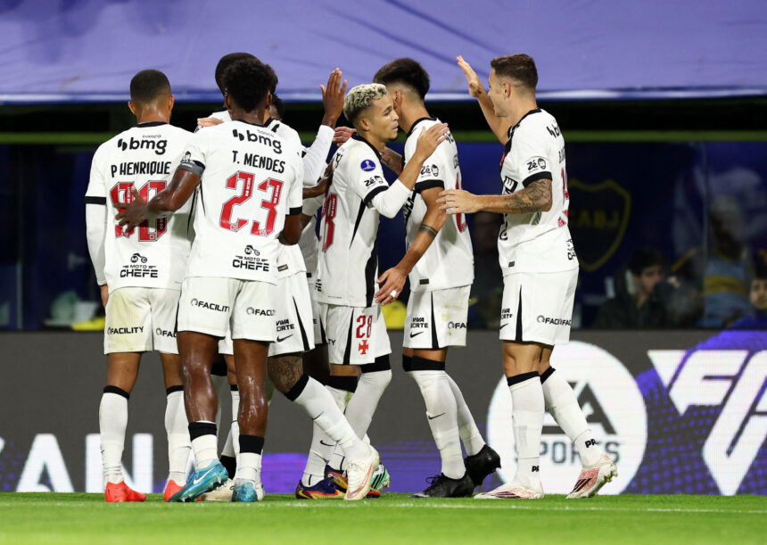 Vasco vence o Boca e dá passo rumo à final da Sul-Americana